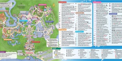 Disney World Orlando kort