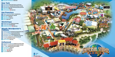 Orlando Universal kort