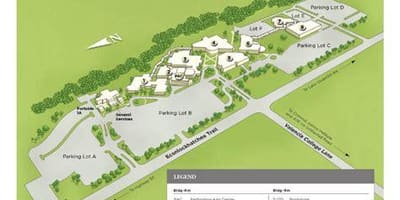 Valencia college campus øst kort